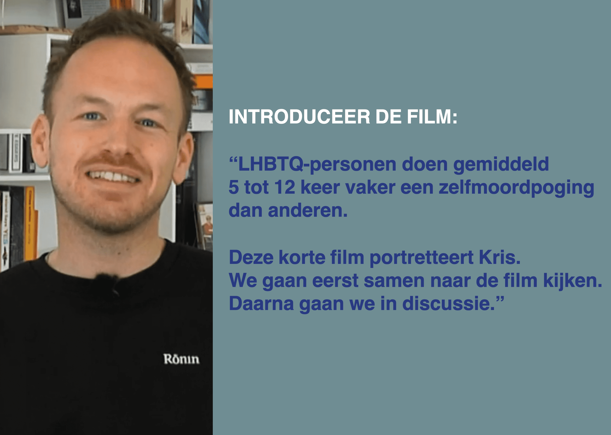 Zelfdoding onder lhbti+ lesprogramma - pestenisdodelijk.nl