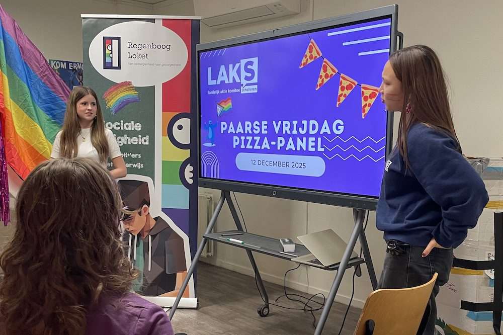 Paarse Pizza Panel 2025 - LAKS - Regenboogloket