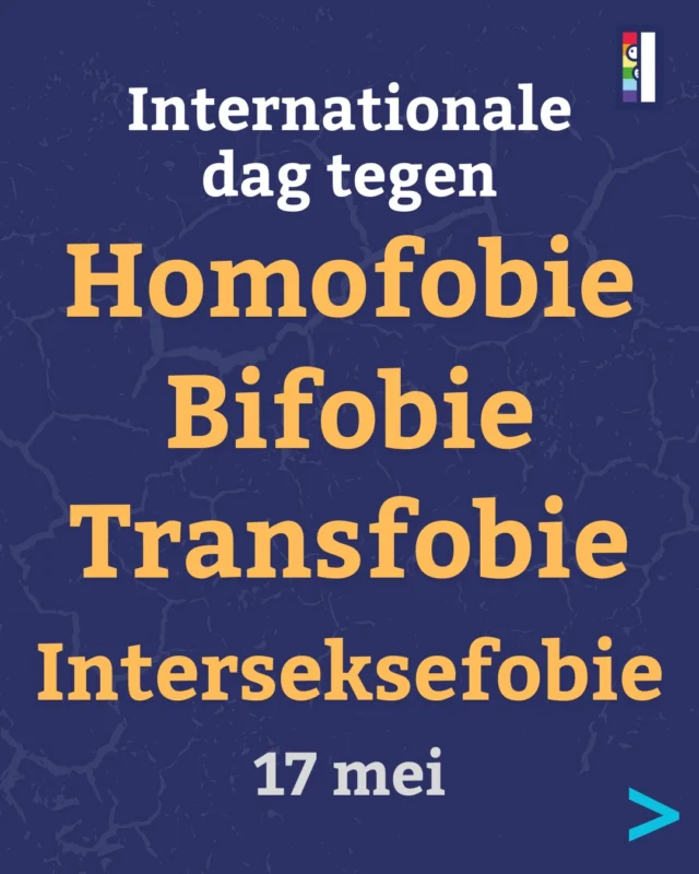 🏳️‍🌈 Vandaag 17 mei is het IDAHOBIT – de Internationale Dag tegen Homo-, Bi-, Intersekse- en Transfobie.

Bij het Regenboogloket horen we helaas nog te vaak schrijnende verhalen: mensen die worden gepest, uitgescholden of te maken krijgen met psychisch of fysiek geweld. Dit geeft stress en mentale problemen — soms zelfs zo ernstig dat mensen het leven niet meer zien zitten. Omdat ze niet zichzelf kunnen zijn.

Dat mag nooit normaal zijn.

Heb je iets meegemaakt dat je wilt delen? Bij ons vind je een luisterend oor.
Je kunt naast het delen van je ervaringen ook anoniem een melding doen.

👉 Deel je verhaal. Praat erover. Zie de link in bio.
Sta jij ook op tegen discriminatie? Laat van je horen.
#IDAHOBIT2025 #Regenboogloket #JezelfKunnenZijn