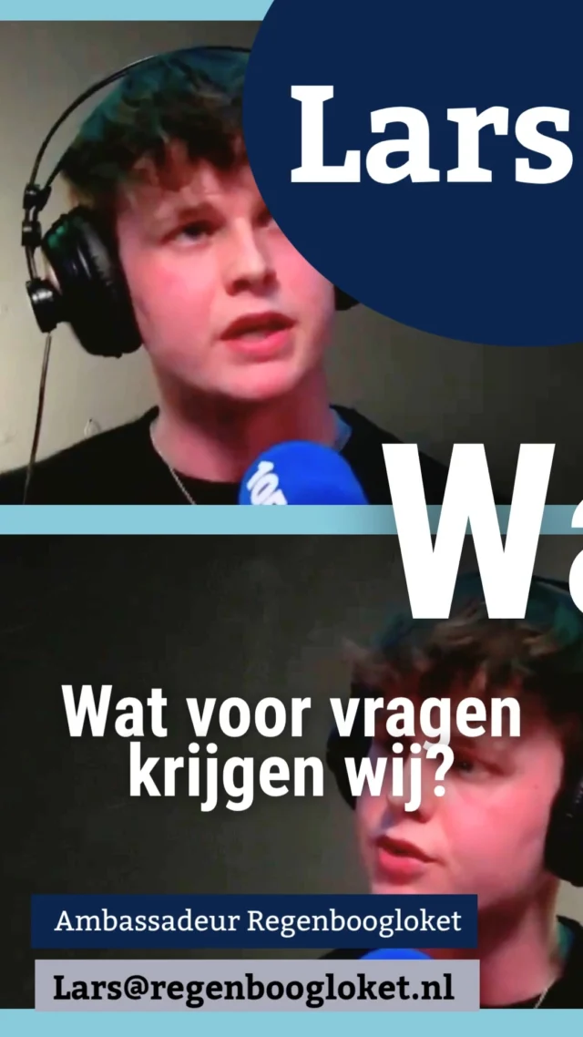 ⁉️ Wat voor vragen krijgt het Regenboogloket en hoe gaan wij daarmee om? Lars bespreekt het bij @queervibes.nl Radio.

Heb jij vragen of ben je zoekende met je seksuele voorkeur, genderidentiteit of seksediversiteit? Neem gratis en anoniem contact op met een ervaringsdeskundige via Regenboogloket.nl!
#fyp #queer #lhbt #nl